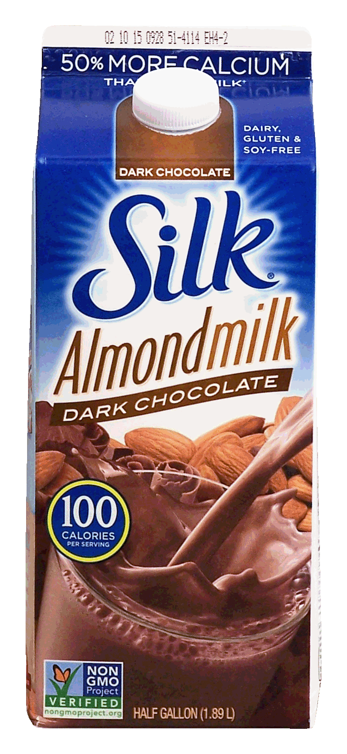 Silk  dark chocolate almond milk, dairy, gluten & soy-free Full-Size Picture